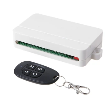 AC 85V-250V 4CH WiFi Remote Switch Garage Door Receiver and RF Remote Controller 28GE
AC 85V-250V 4CH WiFi Remote Switch Garage Door Receiver and RF Remote Controller 28GE