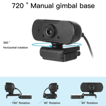 For PC Computer HD Webcam Live Streaming Gaming Online Work Conferences ABS 1080P USB Rotatable Built In Microphone Teaching
For PC Computer HD Webcam Live Streaming Gaming Online Work Conferences ABS 1080P USB Rotatable Built In Microphone Teaching