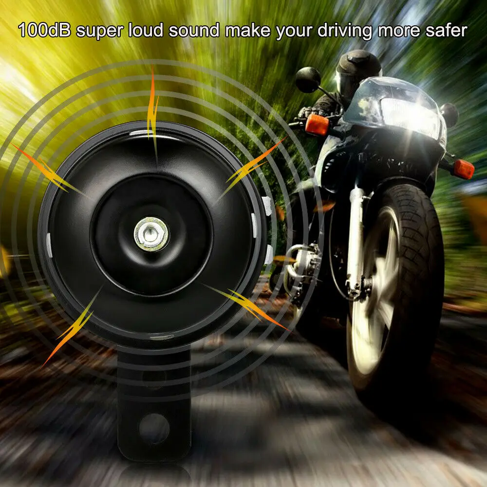 DC 12V Loud Snail Universal Electric Horn 110 dB For Car Truck Auto DC 12V Loud Snail Universal Electric Horn 110 dB For Car Truck Auto