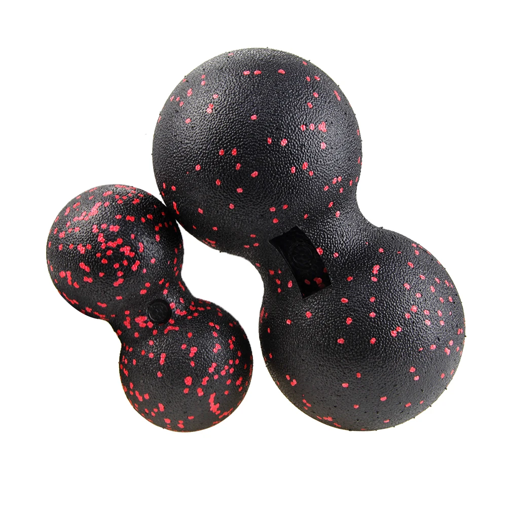 EPP Fitness Peanut Massage Ball Set Lacrosse ball for Shoulder Back Legs Rehabilitation Therapy Training EPP Fitness Peanut Massage Ball Set Lacrosse ball for Shoulder Back Legs Rehabilitation Therapy Training