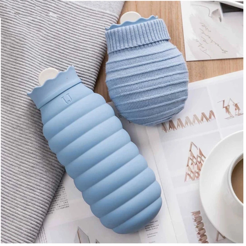 Jordan&Judy 313/620ml Hot Water Bag Microwave Heating Silicone Bottle Winter Heater With Knitted Cover Warmer Hot water bottle
Jordan&Judy 313/620ml Hot Water Bag Microwave Heating Silicone Bottle Winter Heater With Knitted Cover Warmer Hot water bottle