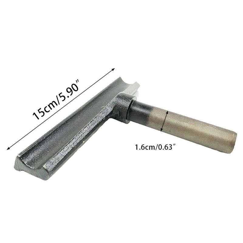 

Woodworking Turning Tool Holder Length 15cm/5.91'' One-piece Casting Column Diameter 16mm/0.63'' for Metalworking Lathe