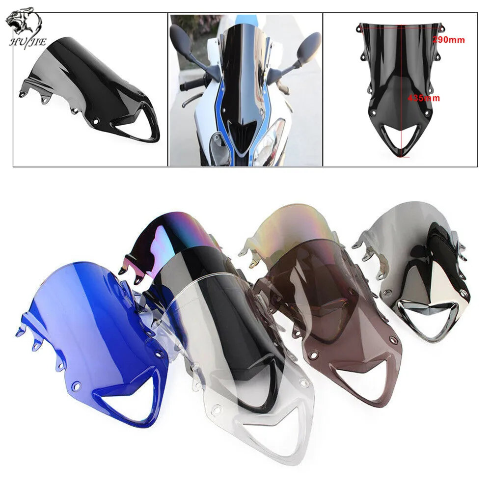Motorcycle Double Bubble Windshield WindScreen Screen For BMW S1000RR S 1000 RR 1000RR Iridium 2009 2010 2011 2012 2013 2014
Motorcycle Double Bubble Windshield WindScreen Screen For BMW S1000RR S 1000 RR 1000RR Iridium 2009 2010 2011 2012 2013 2014
