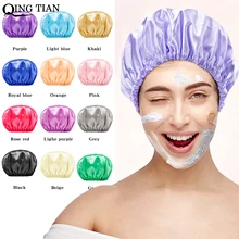 New Solid Color Elastic Band Sleep Cap Large Beauty Sleeping Protect Hat Head Cover Wrap Bonnet For Women Design Accessories
New Solid Color Elastic Band Sleep Cap Large Beauty Sleeping Protect Hat Head Cover Wrap Bonnet For Women Design Accessories