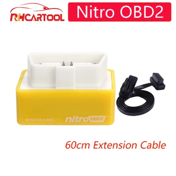 Diagnostic tool NitroOBD2 Full Chip Tuning Box For Benzine Diesel Cars Nitro OBD2 Plug&Drive OBDII With 60CM Extension Cable
Diagnostic tool NitroOBD2 Full Chip Tuning Box For Benzine Diesel Cars Nitro OBD2 Plug&Drive OBDII With 60CM Extension Cable