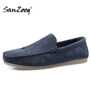 Genuine Leather Pigskin Slip On Men's Moccasins Casual Shoes Mocassin Homme Man Loafers Masculino Adulto Driving Spring Autumn 
Genuine Leather Pigskin Slip On Men's Moccasins Casual Shoes Mocassin Homme Man Loafers Masculino Adulto Driving Spring Autumn