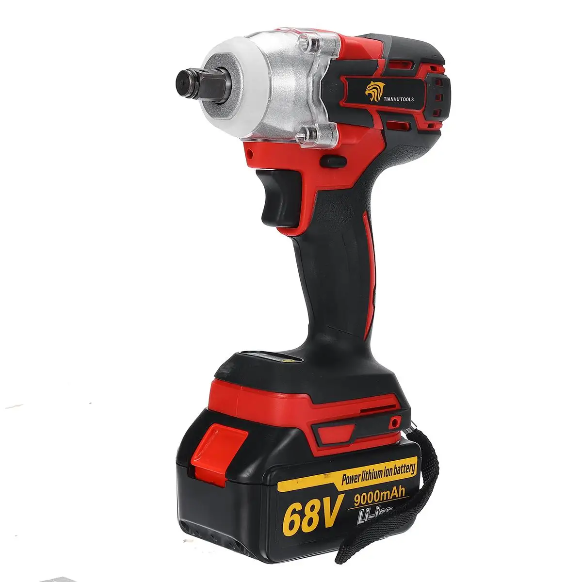 68V 9000mAh Cordless Impact Electric Wrench Brushless Socket Wrench Hand Drill Installation 520N.M Power Tools For Car/SUV Wheel
68V 9000mAh Cordless Impact Electric Wrench Brushless Socket Wrench Hand Drill Installation 520N.M Power Tools For Car/SUV Wheel