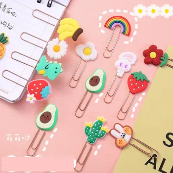 140 Pcs/lot Kawaii Fruit Cactus Avocado Animal Bookmark Cute Binder Clips Notes Letter Paper Clip Office school Supplies
140 Pcs/lot Kawaii Fruit Cactus Avocado Animal Bookmark Cute Binder Clips Notes Letter Paper Clip Office school Supplies