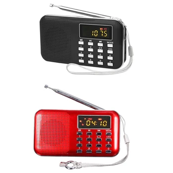 Portable FM radio Mini LCD Digital FM Radio USB TF / mini SD Card 16GB MP3 Stereo Music Player Black
Portable FM radio Mini LCD Digital FM Radio USB TF / mini SD Card 16GB MP3 Stereo Music Player Black