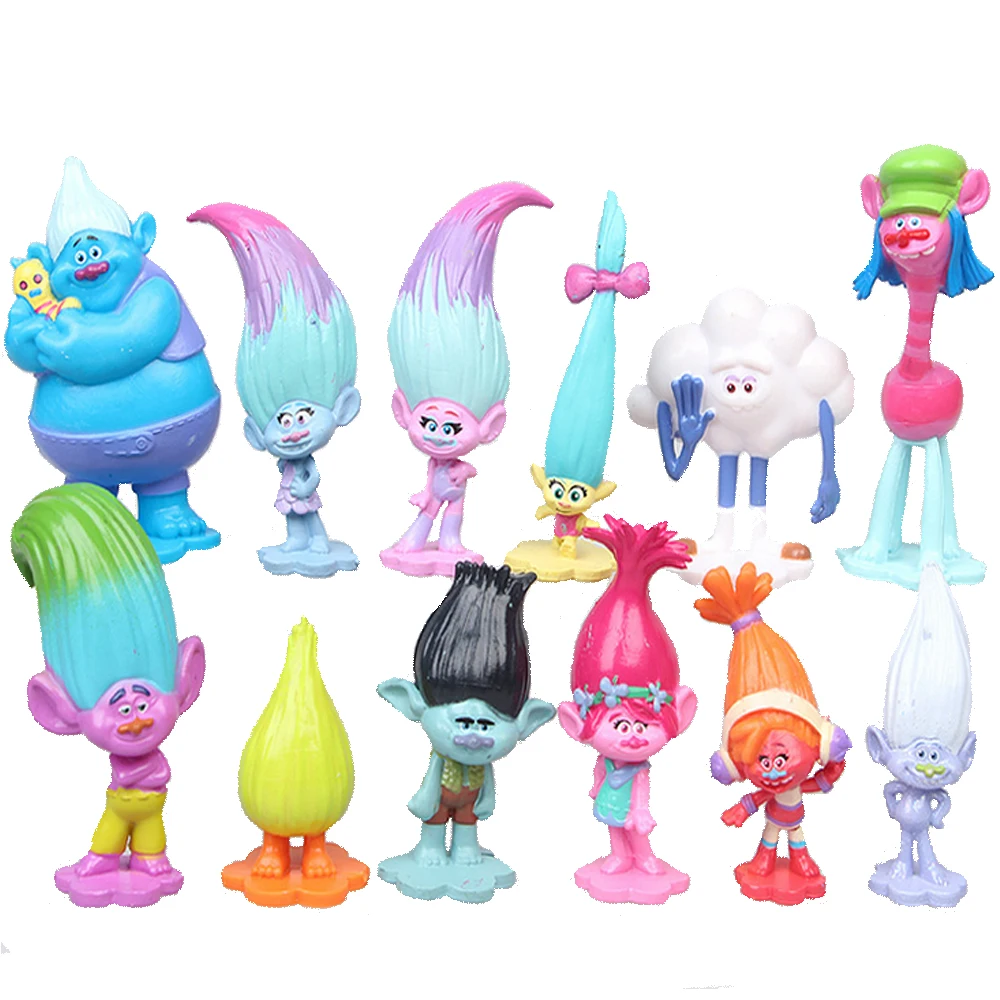 12 Pcs/Set Movie Trolls Poppy Branch Action Figures Cake Toppers Doll Toy XMAS Gifts
12 Pcs/Set Movie Trolls Poppy Branch Action Figures Cake Toppers Doll Toy XMAS Gifts