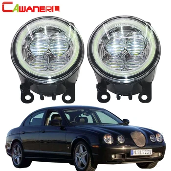 Cawanerl 2 Pieces Car LED Lamp Front Fog Light Angel Eye DRL Daytime Running Light 12V For 1999-2007 Jaguar S-Type (CCX) Saloon
Cawanerl 2 Pieces Car LED Lamp Front Fog Light Angel Eye DRL Daytime Running Light 12V For 1999-2007 Jaguar S-Type (CCX) Saloon
