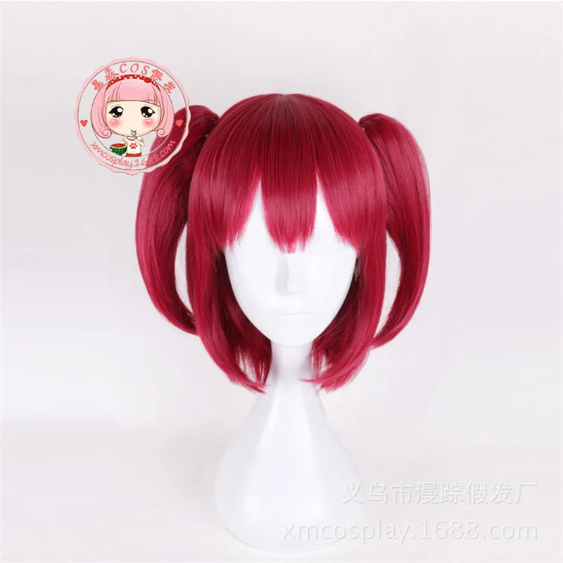 

Anime LoveLive Sunshine Ruby Kurosawa Wig Cosplay Costume Love Live Women Short Red Hair Halloween Party Wigs