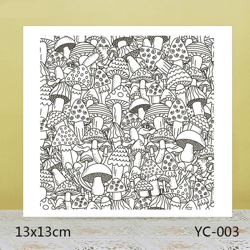 ZhuoAng Various Mushroom Clear Stamps For DIY Scrapbooking/Card Making/Album Decorative Silicon Stamp Crafts
ZhuoAng Various Mushroom Clear Stamps For DIY Scrapbooking/Card Making/Album Decorative Silicon Stamp Crafts