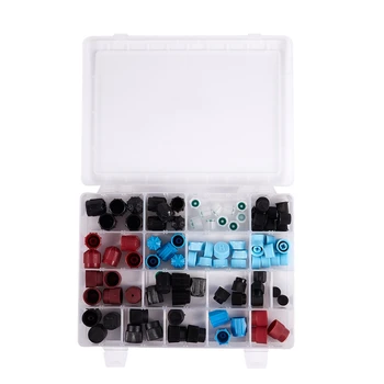 Universal A/C R134A R12 High Low Side Valve Core / Service Port Dust Cap Set Replacement
Universal A/C R134A R12 High Low Side Valve Core / Service Port Dust Cap Set Replacement