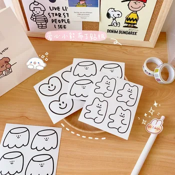 Kawaii Stickers Cute Cartoon Hand Painted Bear Journal Stickers Scrapbooking Diary Decorative Stationery Stickers 
Kawaii Stickers Cute Cartoon Hand Painted Bear Journal Stickers Scrapbooking Diary Decorative Stationery Stickers