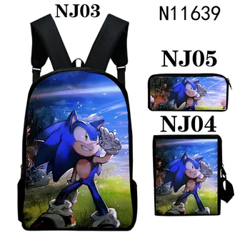 New 3PCs/Set Children's School Backpack The Hedgehog Kids boy girl School Bags Cartoon Animal Design Teenagers Book-Bags Set
New 3PCs/Set Children's School Backpack The Hedgehog Kids boy girl School Bags Cartoon Animal Design Teenagers Book-Bags Set
