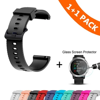 Soft Silicone Replacement Watch Strap For Garmin Vivoactive3 3 WristBand For Garmin Vivomove HR Bracelet With Screen Protector
Soft Silicone Replacement Watch Strap For Garmin Vivoactive3 3 WristBand For Garmin Vivomove HR Bracelet With Screen Protector