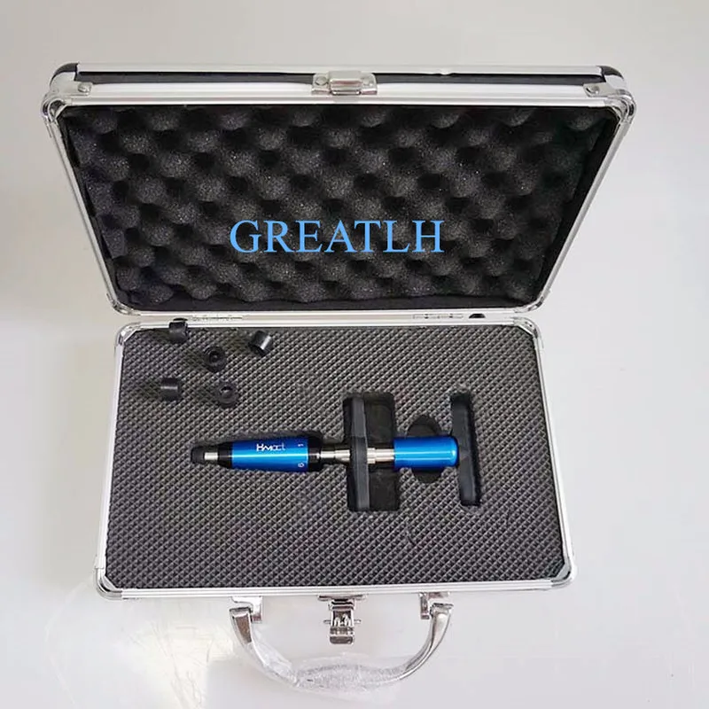 Chiropractic Adjustable Tool Spine Back Activator Instrument 6 Levels mechanical therapy Adjust Vertebration
Chiropractic Adjustable Tool Spine Back Activator Instrument 6 Levels mechanical therapy Adjust Vertebration