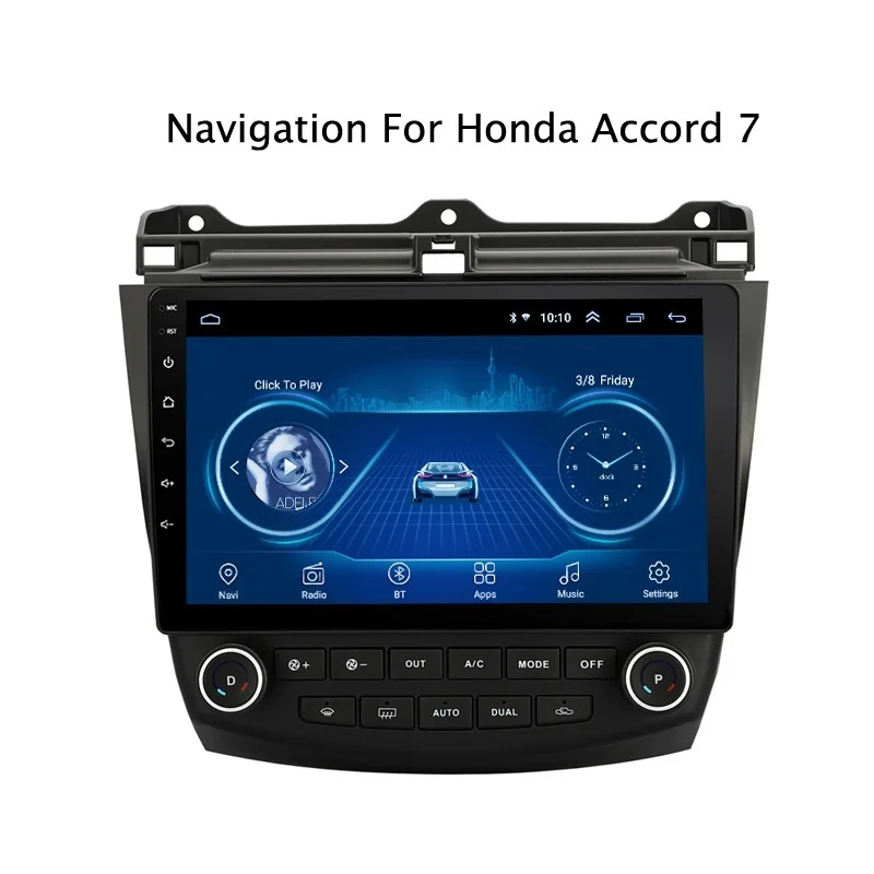 Super Slim Touch Screen Android 9.1 Car radio GPS Navigation for Honda Accord 2007 Stereo Multimedia Bluetooth wifi head unit
Super Slim Touch Screen Android 9.1 Car radio GPS Navigation for Honda Accord 2007 Stereo Multimedia Bluetooth wifi head unit