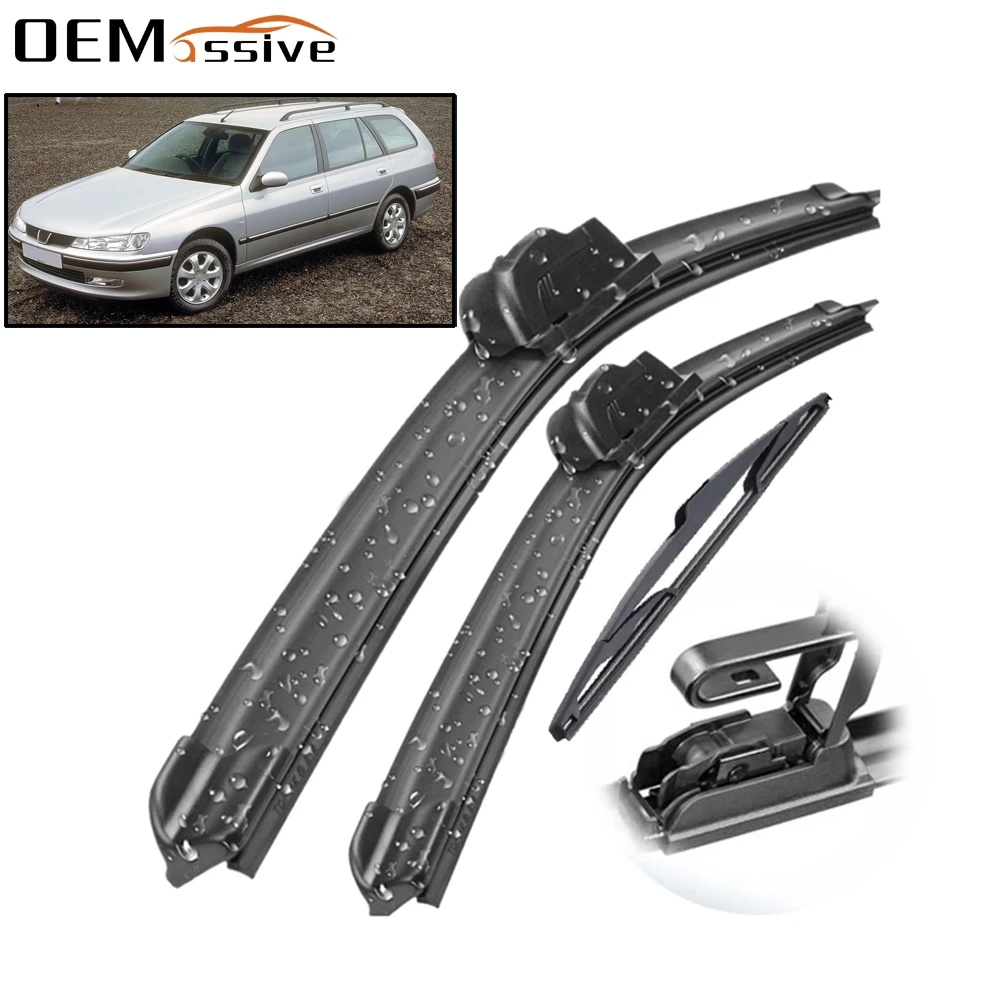 Front Rear Window Wiper Windshield Windscreen Wiper Blades For Peugeot 406 1996 1997 1998 1999 2000 2001 2002 2003 2004
Front Rear Window Wiper Windshield Windscreen Wiper Blades For Peugeot 406 1996 1997 1998 1999 2000 2001 2002 2003 2004