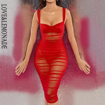 LOVE & LEMONADE Sexy Tube Top Mesh Pleat Whit Shoulder Strap Bodycon Dress LM90260
LOVE & LEMONADE Sexy Tube Top Mesh Pleat Whit Shoulder Strap Bodycon Dress LM90260