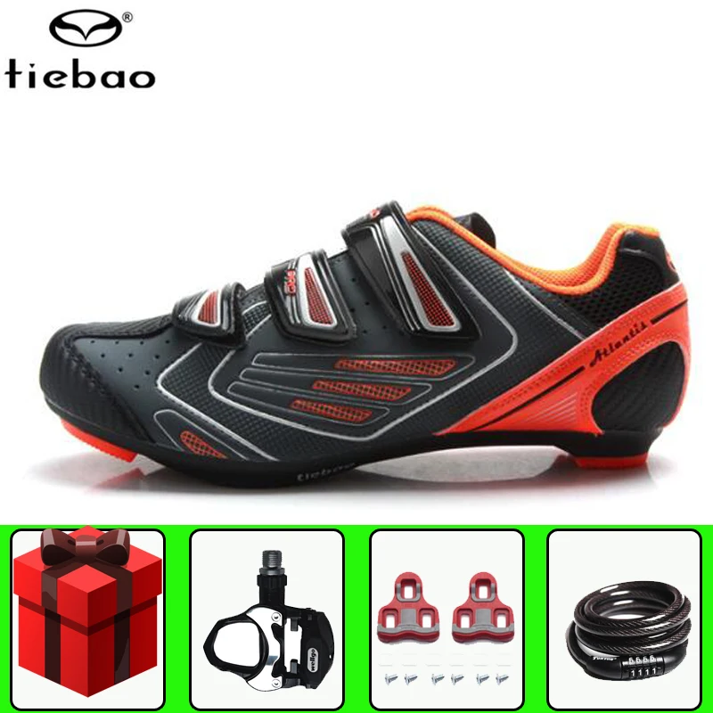 TIEBAO Road Cycling Shoes add pedal set Self-Locking Professional Ultralight Breathable Shoes Bicycle Racing Athletic Sneaker
TIEBAO Road Cycling Shoes add pedal set Self-Locking Professional Ultralight Breathable Shoes Bicycle Racing Athletic Sneaker