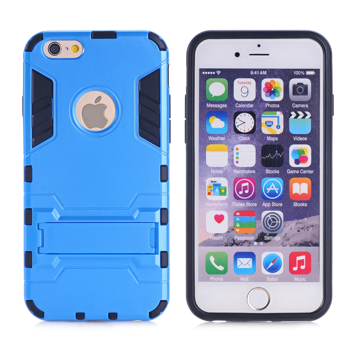Бронированный чехол для iPhone 5c сверхпрочный гибридный жесткий мягкий прочный