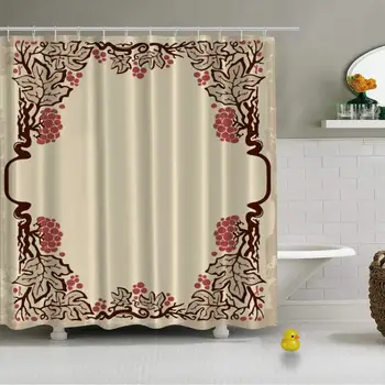 Art Nouveau Frame Stylized Guelder Rose Vector Creative Shower Curtain for Bathroom,72''L x 72''W
Art Nouveau Frame Stylized Guelder Rose Vector Creative Shower Curtain for Bathroom,72''L x 72''W