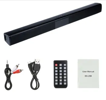 Sound Bar Speaker Wireless Music Speaker Home Theater Audio With Aux TF Card Microphone Stereo Speaker 
Sound Bar Speaker Wireless Music Speaker Home Theater Audio With Aux TF Card Microphone Stereo Speaker