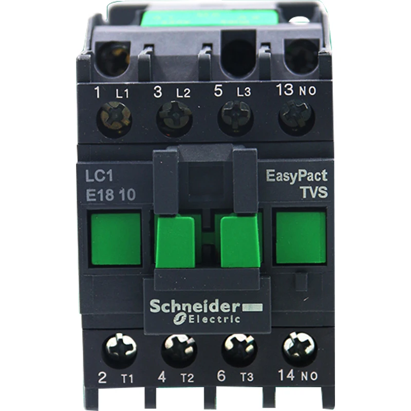 AC 3P 18A control coil 220V 50Hz EasyPact TVS 3 pole contactor 3NO used in AC load with power factor 0.95 or more
AC 3P 18A control coil 220V 50Hz EasyPact TVS 3 pole contactor 3NO used in AC load with power factor 0.95 or more