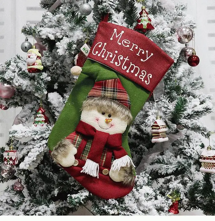 cute candy gift holder christmas tree santa claus, snowman, deer