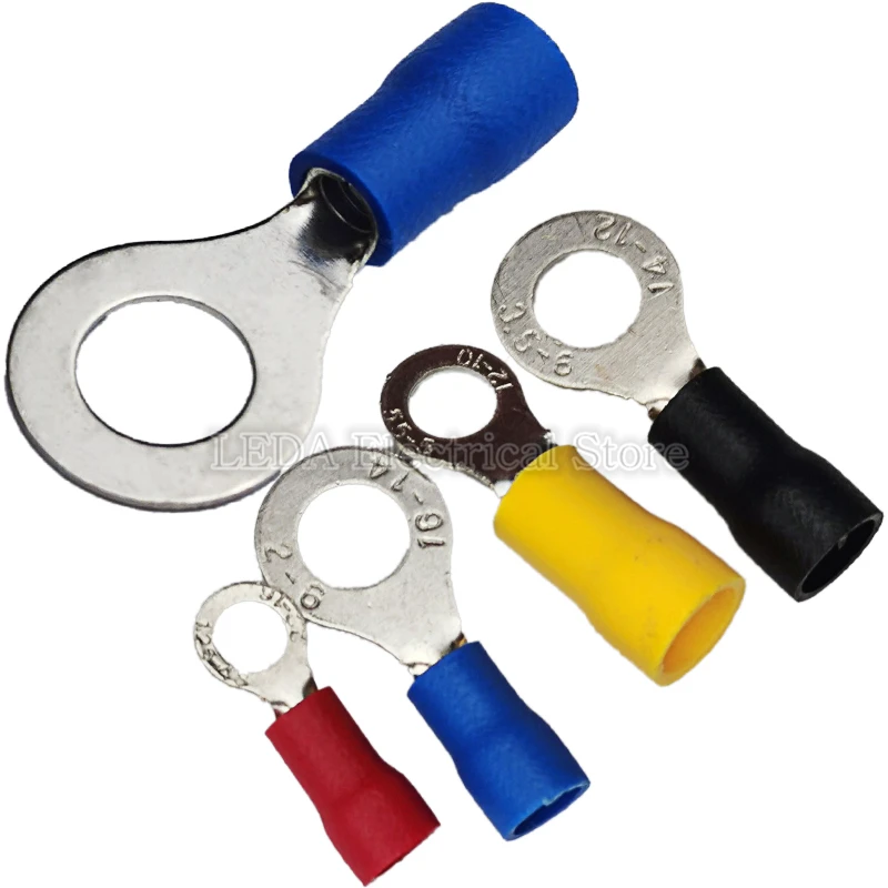 50pcs RV5.5-4 RV3.5-6 RV5.5-8Cold pressed terminal O type circular pre insulated terminal wire nose cable size 4-6mm(A.W.G12-10)
50pcs RV5.5-4 RV3.5-6 RV5.5-8Cold pressed terminal O type circular pre insulated terminal wire nose cable size 4-6mm(A.W.G12-10)