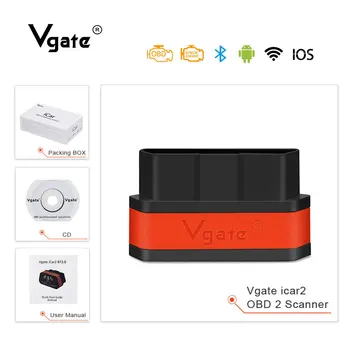 Vgate iCar2 WIFI Version OBD OBDII Car Code Reader support OBD2 protocols this version support Android/IOS/Windows system obd 2
Vgate iCar2 WIFI Version OBD OBDII Car Code Reader support OBD2 protocols this version support Android/IOS/Windows system obd 2