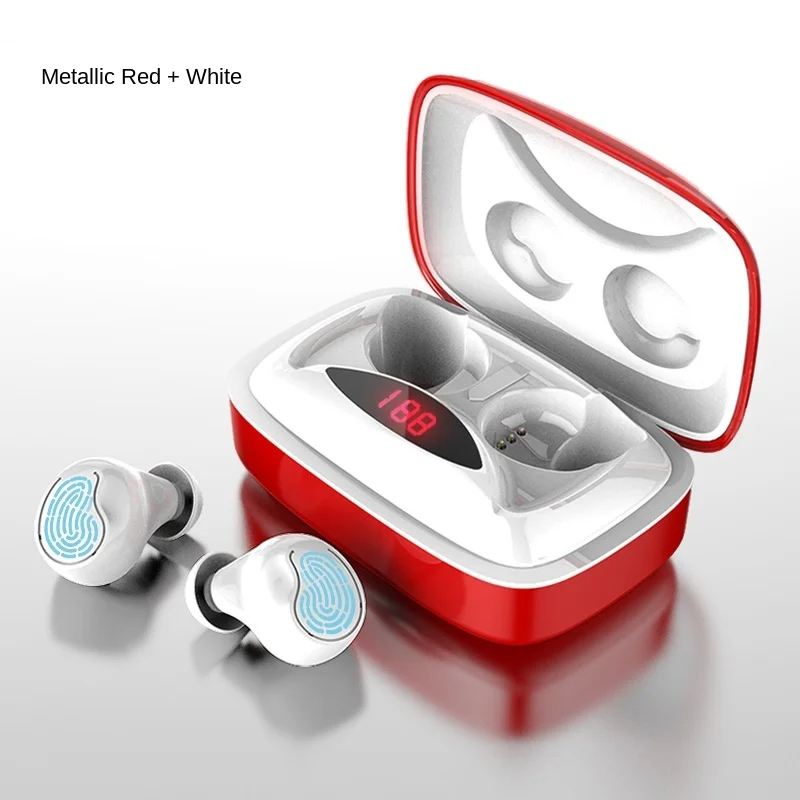 Fashion new TWS with power display digital display in-ear touch wireless 5.0TWS Bluetooth headset cross-border private model
Fashion new TWS with power display digital display in-ear touch wireless 5.0TWS Bluetooth headset cross-border private model