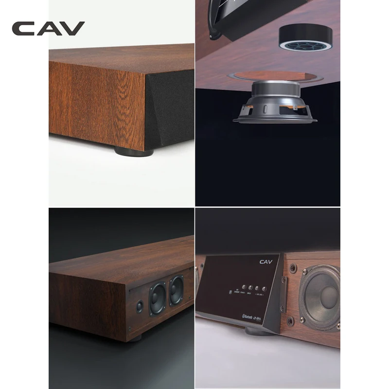 Звуковая панель Bluetooth CAV TM1200A звуковая для ТВ домашнего кинотеатра колонка