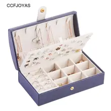 CCFJOYAS Travel Jewelry Box Earrings/Necklace/Rings/Bracelets Jewelry Organizer Jewelry Storage Box Best Gift for Girlfriend
CCFJOYAS Travel Jewelry Box Earrings/Necklace/Rings/Bracelets Jewelry Organizer Jewelry Storage Box Best Gift for Girlfriend