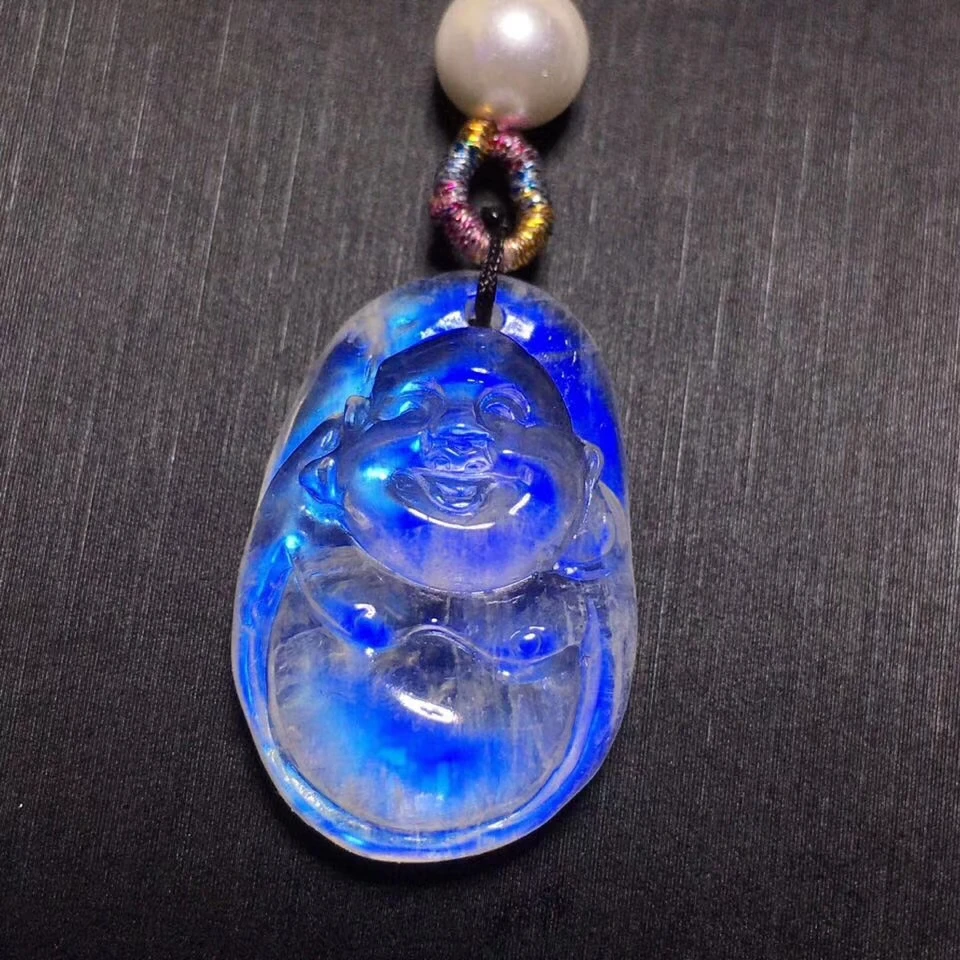Natural Top Quality Blue Light Moonstone Stone Gemstone Women Pendant 23x15x6mm Buddhism Carved Crystal Healing AAAAA
Natural Top Quality Blue Light Moonstone Stone Gemstone Women Pendant 23x15x6mm Buddhism Carved Crystal Healing AAAAA
