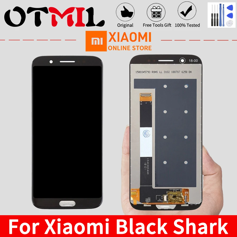 Original 5.99" LCD For Xiaomi Black Shark LCD Display Touch Screen Digitizer Assembly Replacement For Xiaomi Black Shark Display
Original 5.99" LCD For Xiaomi Black Shark LCD Display Touch Screen Digitizer Assembly Replacement For Xiaomi Black Shark Display