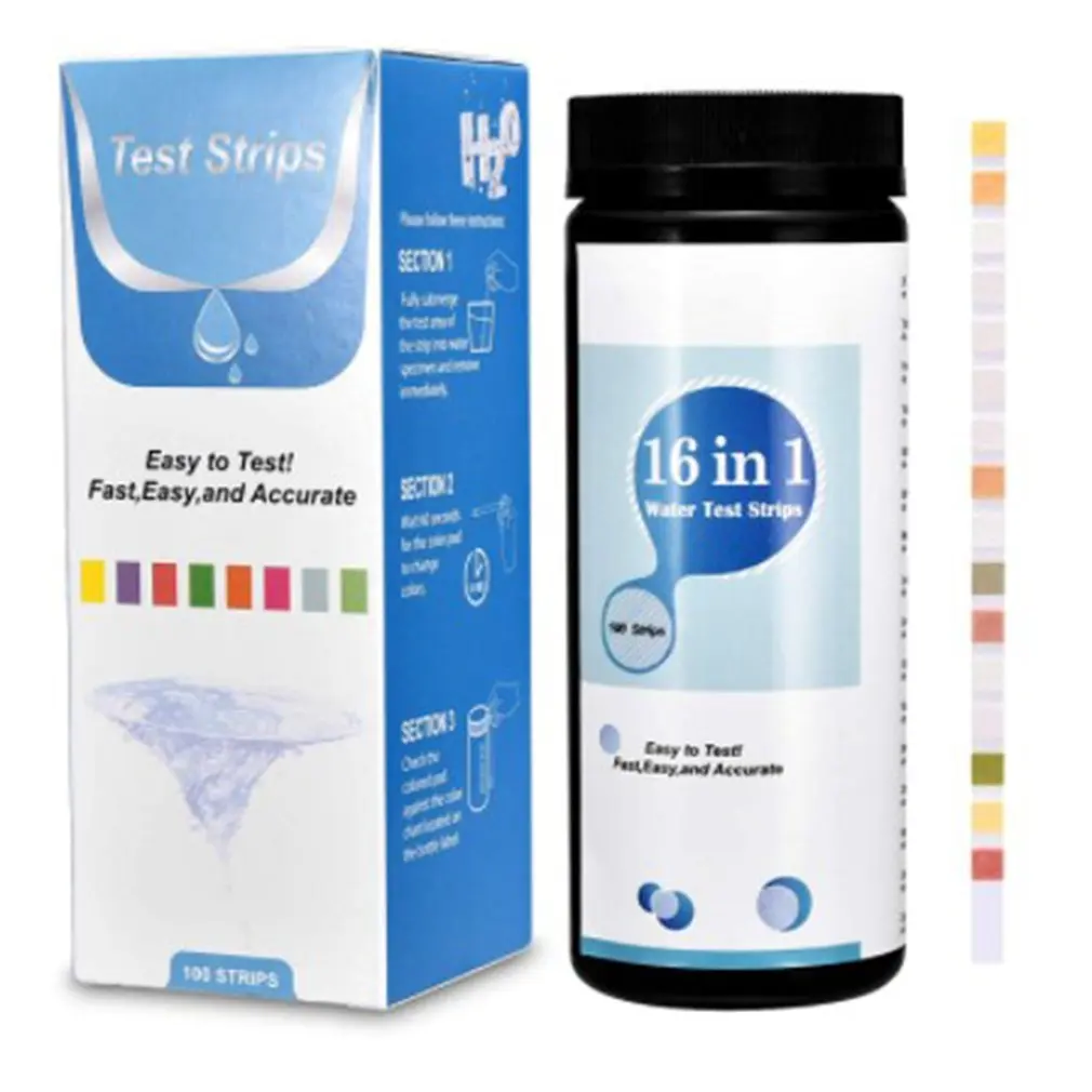 16 In 1 PH Test Strips Tester Paper Water Soilsting PH Level Kit Factory Indicator Aquarium Pond Water Testing
16 In 1 PH Test Strips Tester Paper Water Soilsting PH Level Kit Factory Indicator Aquarium Pond Water Testing