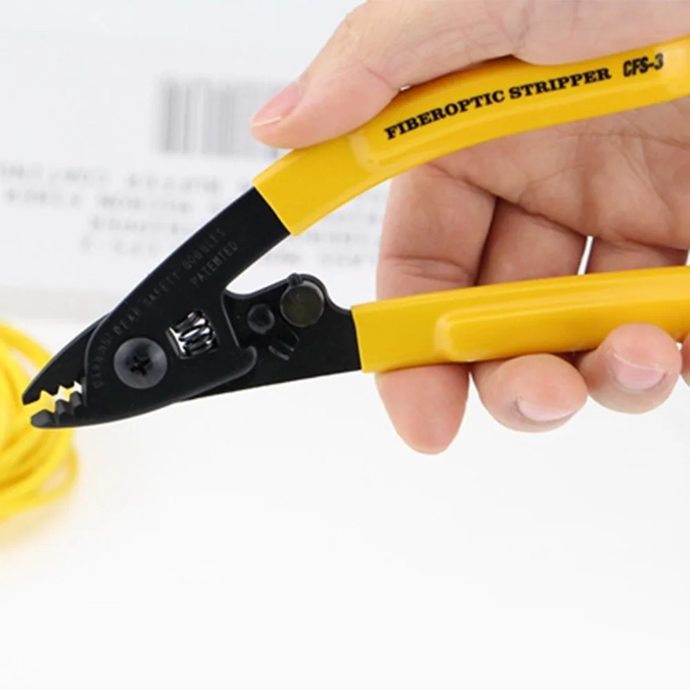 1pcs Economic Wiring Tool Clamp Cfs-3 Us Dual-port Fibre Strippers / Fiber Stripping Pliers Hand Tool
1pcs Economic Wiring Tool Clamp Cfs-3 Us Dual-port Fibre Strippers / Fiber Stripping Pliers Hand Tool