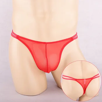 Men's Fashion Sretch G-string T-back Micro Thong Briefs Underwear Eronic Breathable Gay Sleepwear ropa interior hombre#D4
Men's Fashion Sretch G-string T-back Micro Thong Briefs Underwear Eronic Breathable Gay Sleepwear ropa interior hombre#D4