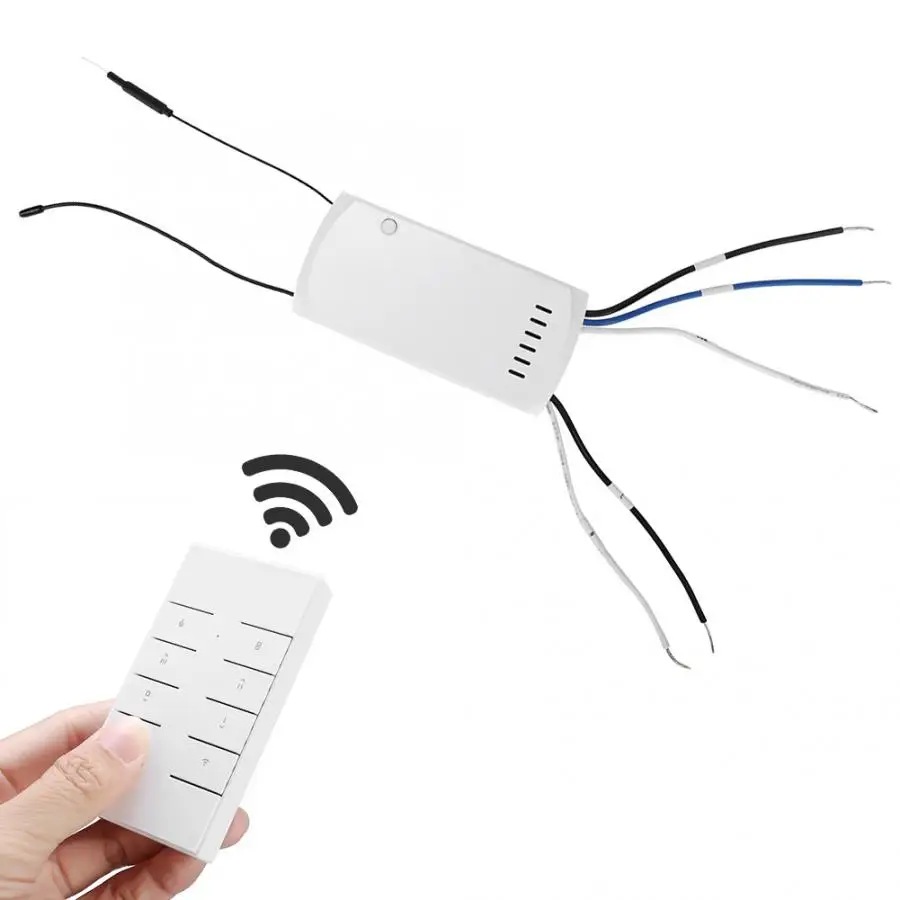 WiFi Ceiling Fan Controller Intelligent Ceiling Fan with Light Remote Control Fan AC 100V~240V
WiFi Ceiling Fan Controller Intelligent Ceiling Fan with Light Remote Control Fan AC 100V~240V