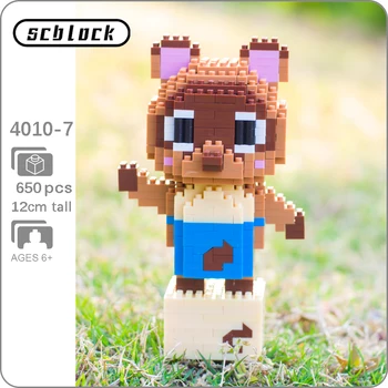 SC 4010-7 Game Animal Crossing Raccoon Timmy Tommy 3D Model DIY Mini Diamond Blocks Bricks Building Toy for Children no Box
SC 4010-7 Game Animal Crossing Raccoon Timmy Tommy 3D Model DIY Mini Diamond Blocks Bricks Building Toy for Children no Box