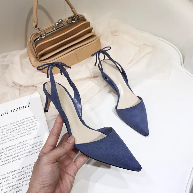 Summer New Style 2019 Korean-style Pointed-Toe Blue Closed-toe Women's High-Heel Small CK Sandals Hollow out after Empty Thin He
Summer New Style 2019 Korean-style Pointed-Toe Blue Closed-toe Women's High-Heel Small CK Sandals Hollow out after Empty Thin He