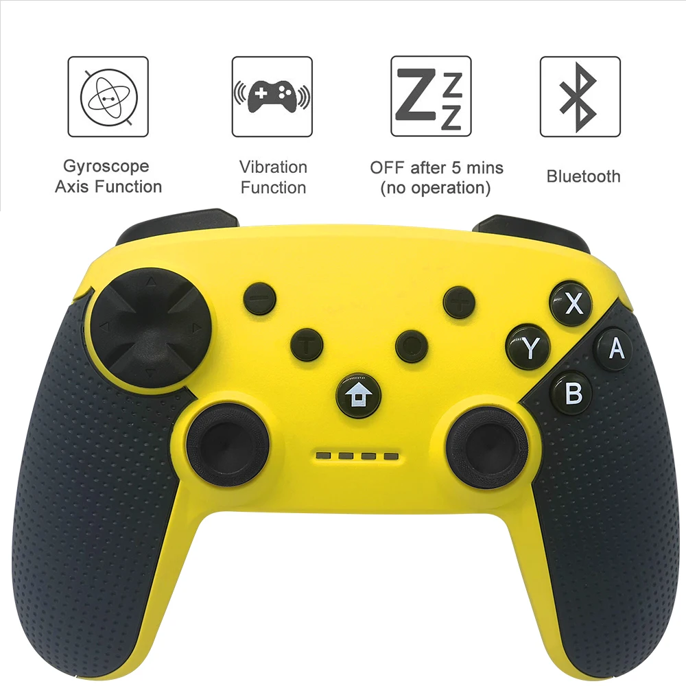 Wireless-Bluetooth Gamepad Controller Vibration Joystick Controller For Nintendo Switch Controller And Long Standby Time
Wireless-Bluetooth Gamepad Controller Vibration Joystick Controller For Nintendo Switch Controller And Long Standby Time