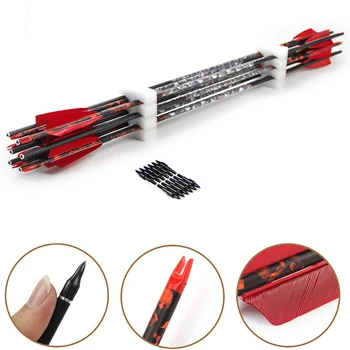 Pinals Archery Carbon Arrows Shaft Spine 500 600 32 Inches Turkey Feathers Compound Recurve Traditional Bow Longbow Hunting
Pinals Archery Carbon Arrows Shaft Spine 500 600 32 Inches Turkey Feathers Compound Recurve Traditional Bow Longbow Hunting