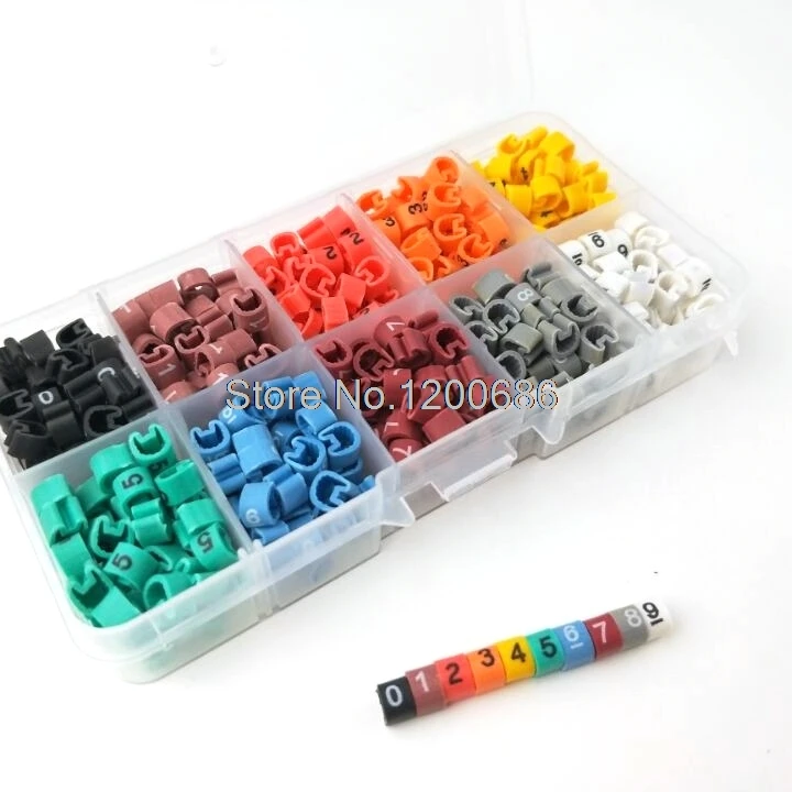 2.5MM2 Cable Marker Fit Wire18-12 AWG Soft PVC Letter " 0 to 9, "Total 500 Pcs PVC Cable Wire Markers Letter 0-9 each 50pcs
2.5MM2 Cable Marker Fit Wire18-12 AWG Soft PVC Letter " 0 to 9, "Total 500 Pcs PVC Cable Wire Markers Letter 0-9 each 50pcs