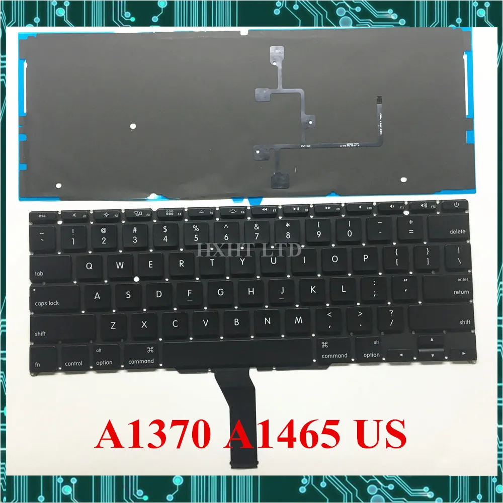New A1370 A1465 US USA keyboard with backlight For Macbook Air 11" A1370 A1465 Laptop keyboard 2011 2012 2013 2014 2015 year
New A1370 A1465 US USA keyboard with backlight For Macbook Air 11" A1370 A1465 Laptop keyboard 2011 2012 2013 2014 2015 year