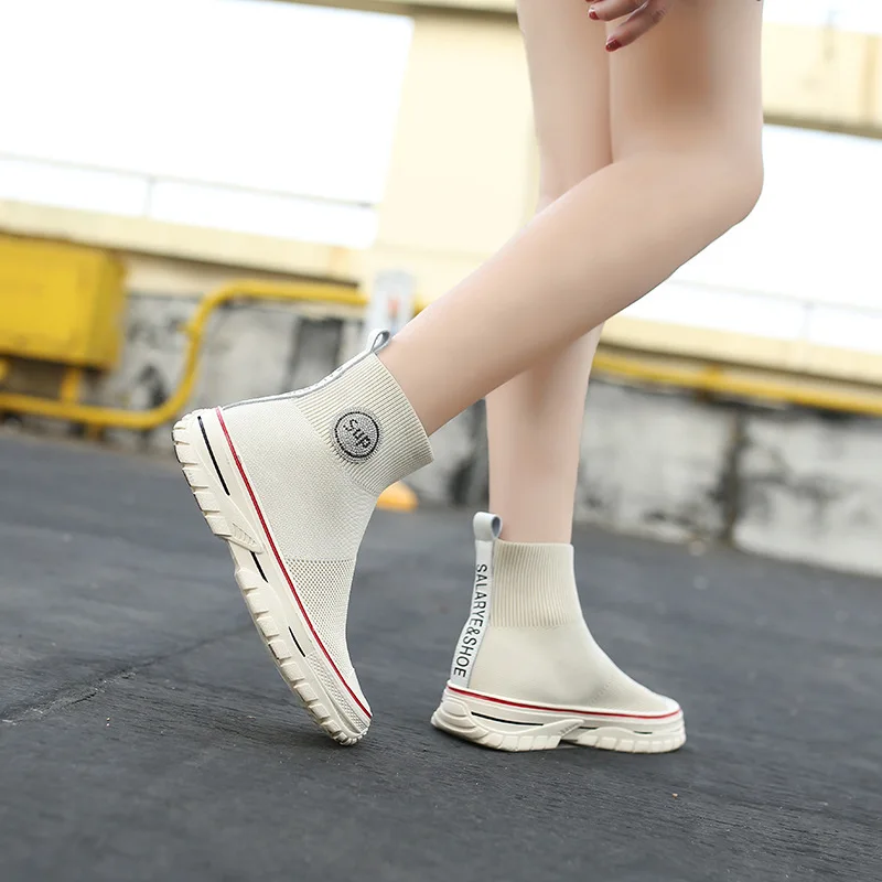 Wa zi xie Women's Summer New Style 2019 Online Celebrity Trendy Shoes Flat Breathable Fly Woven Korean-style Hight-top INS Sport
Wa zi xie Women's Summer New Style 2019 Online Celebrity Trendy Shoes Flat Breathable Fly Woven Korean-style Hight-top INS Sport