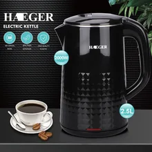 Stainless Steel Cordless Electric Kettle. 2000W Fast Boil with LED Light, Auto Shut-Off and Boil-Dry Protection, 2.5 Liter 
Stainless Steel Cordless Electric Kettle. 2000W Fast Boil with LED Light, Auto Shut-Off and Boil-Dry Protection, 2.5 Liter